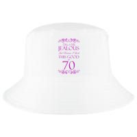 70th Birthday: Don't Be Jealous Just Because I Look This Good At 70 Cool Comfort Performance Bucket Hat