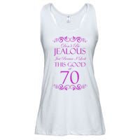 70th Birthday: Don't Be Jealous Just Because I Look This Good At 70 Ladies Essential Flowy Tank
