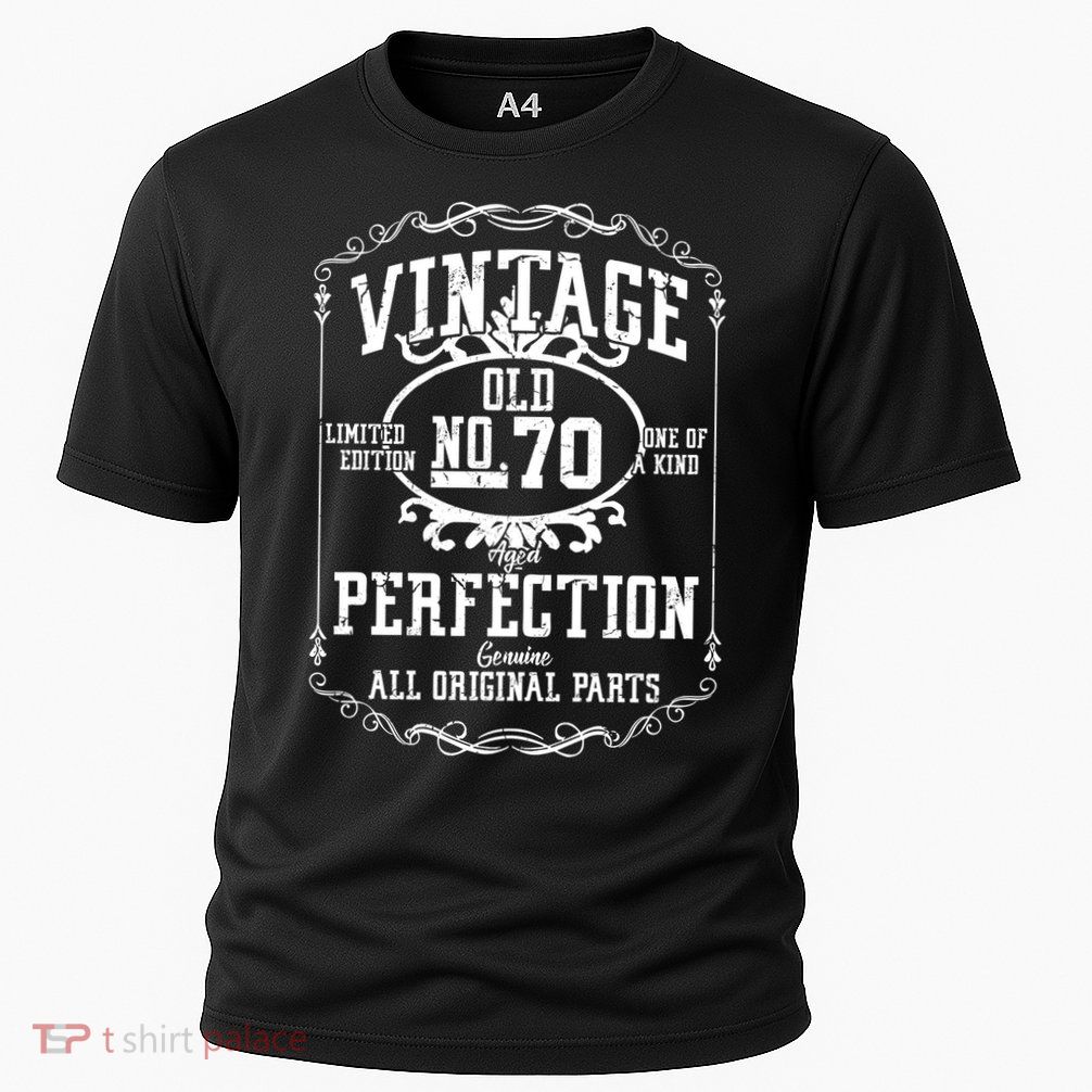 70th Birthday Genuine All Original Parts Performance Shirt