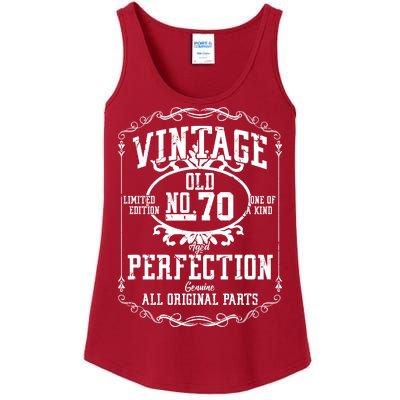 70th Birthday Genuine All Original Parts Ladies Essential Tank