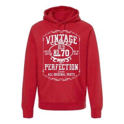 70th Birthday Genuine All Original Parts Premium Hoodie