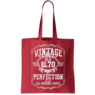 70th Birthday Genuine All Original Parts Bag