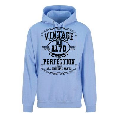 70th Birthday Genuine All Original Parts Unisex Surf Hoodie