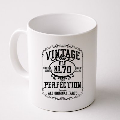 70th Birthday Genuine All Original Parts Coffee Mug