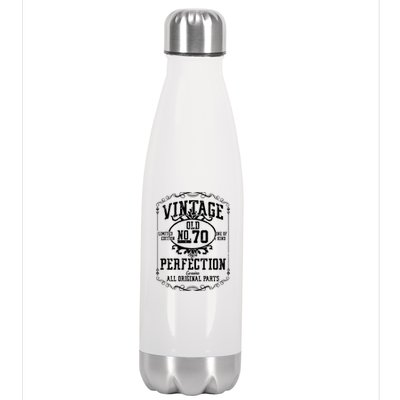 70th Birthday Genuine All Original Parts Stainless Steel Insulated Water Bottle