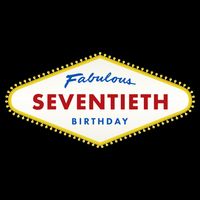 70th Birthday Las Vegas Fabulous Seventieth Cooling Performance Crew T-Shirt