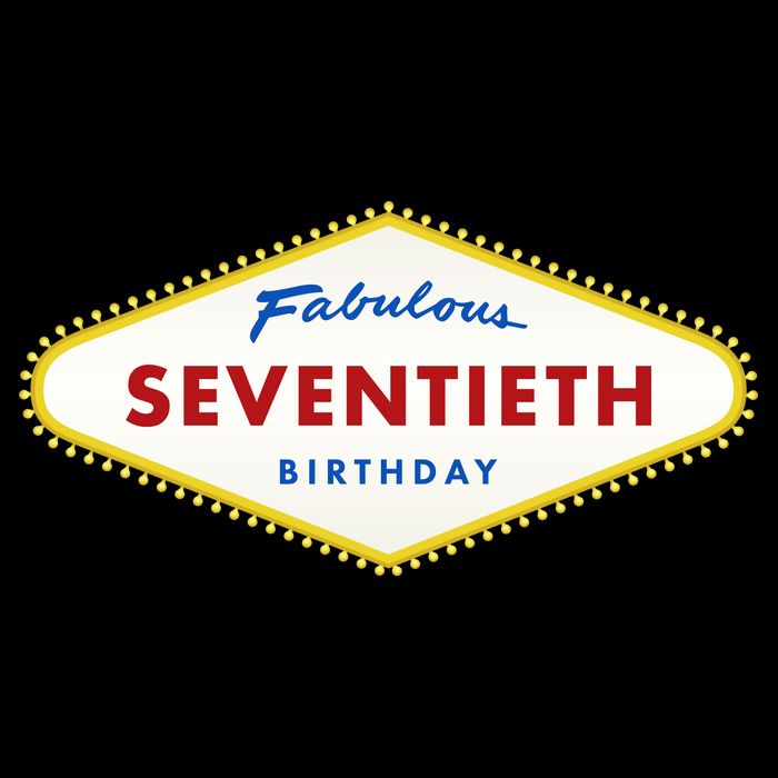 70th Birthday Las Vegas Fabulous Seventieth Hoodie