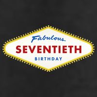 70th Birthday Las Vegas Fabulous Seventieth Adult Drive Performance Visor
