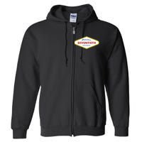 70th Birthday Las Vegas Fabulous Seventieth Full Zip Hoodie