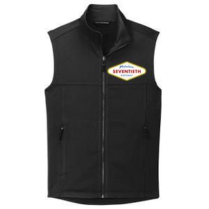 70th Birthday Las Vegas Fabulous Seventieth Collective Smooth Fleece Vest