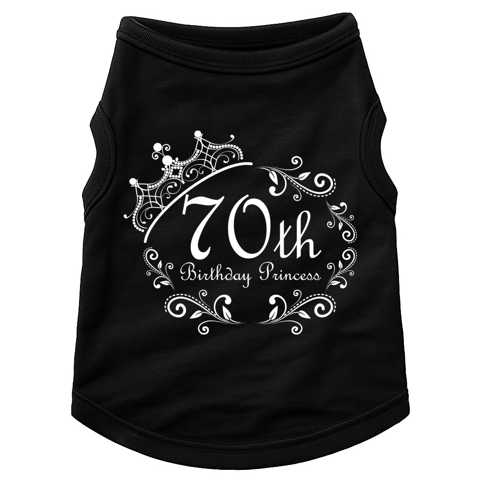 70th Birthday Princess Doggie Tank