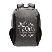 70th Birthday Princess Vector Backpack