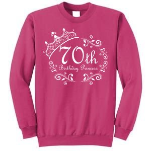 70th Birthday Princess Sweatshirt