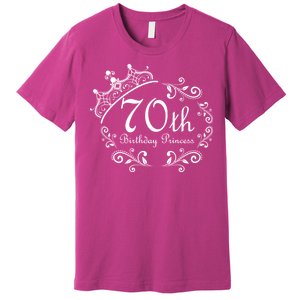 70th Birthday Princess Premium T-Shirt