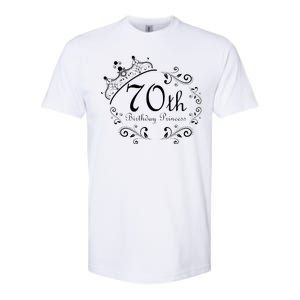 70th Birthday Princess Softstyle CVC T-Shirt