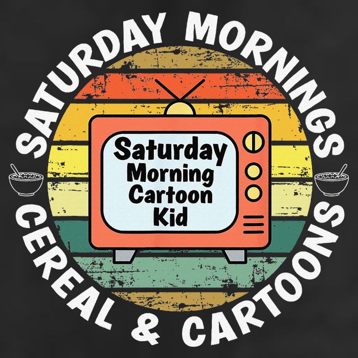 70s 80s 90s Retro Saturday Mornings Cereal And Cartoons Cool Comfort Performance Bucket Hat