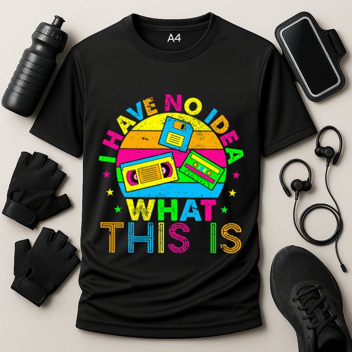70s 80s 90s Outfit I Have No Idea Cooling Performance Crew T-Shirt
