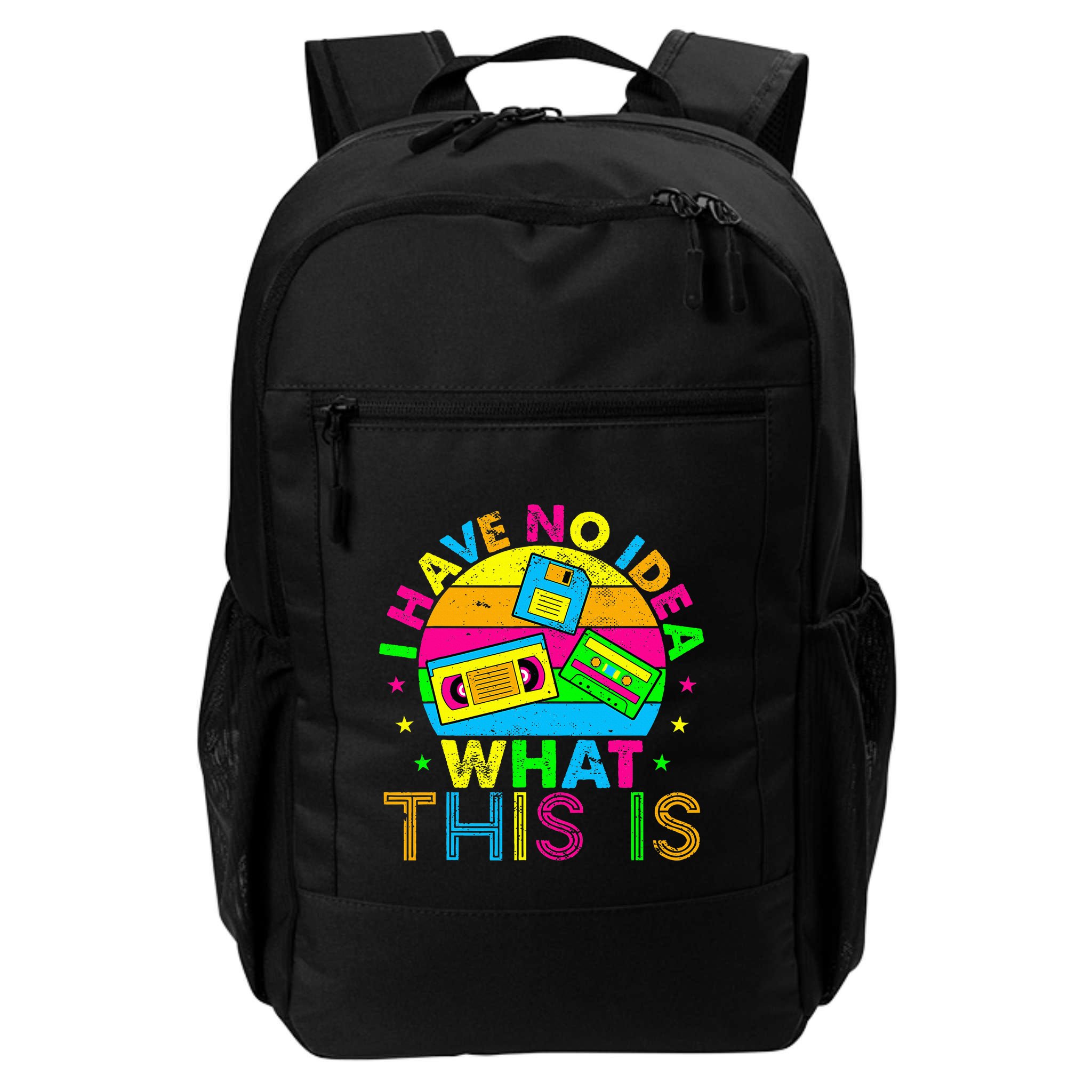 70s 80s 90s Outfit I Have No Idea Backpack