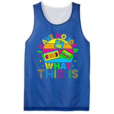 70s 80s 90s Outfit I Have No Idea Mesh Reversible Basketball Jersey Tank