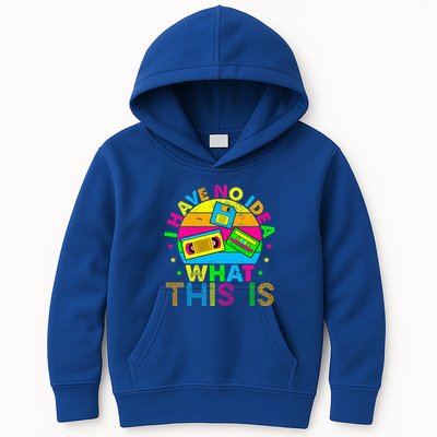 70s 80s 90s Outfit I Have No Idea Kids Hoodie
