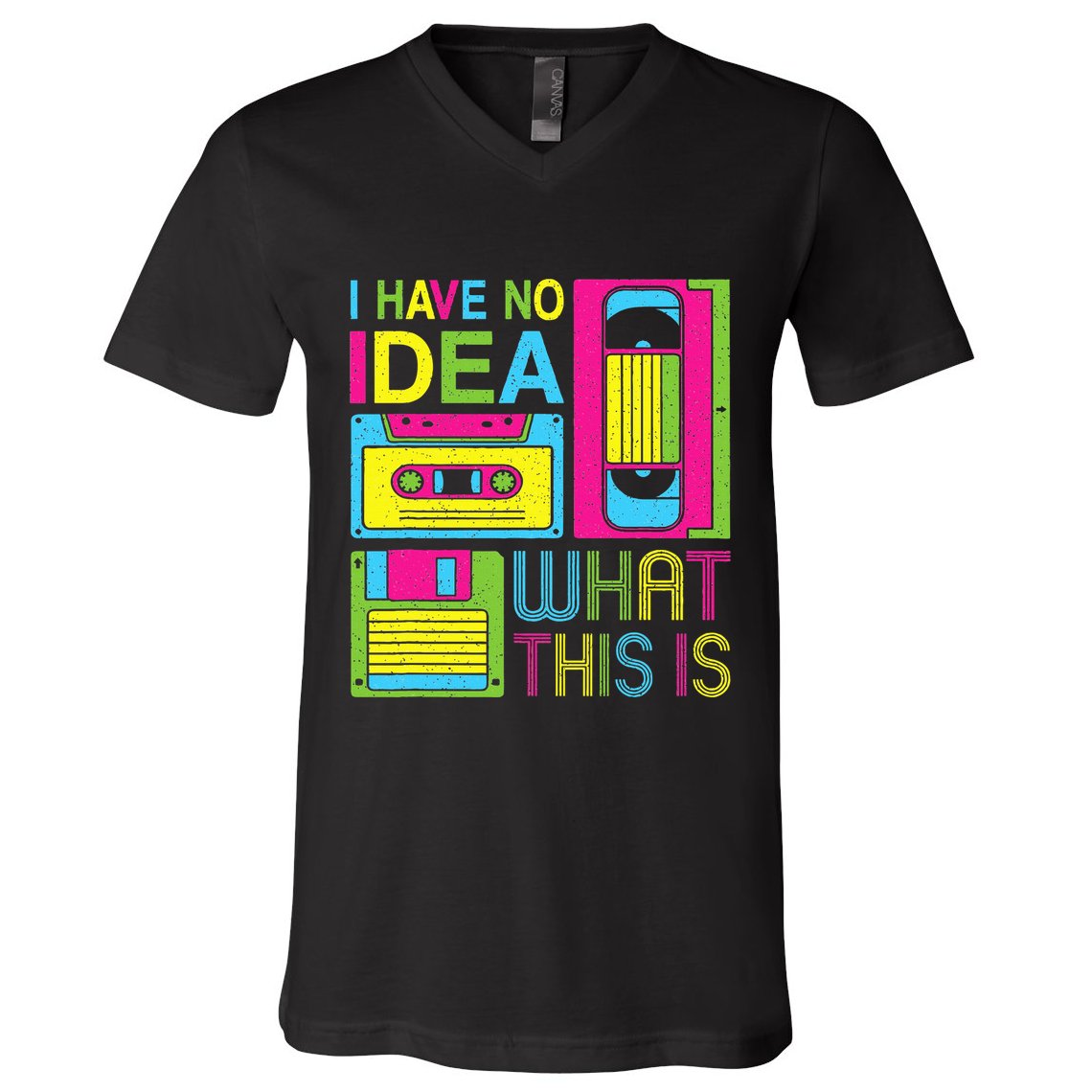 70s 80s 90s Outfit I Have No Idea What This Is V-Neck T-Shirt