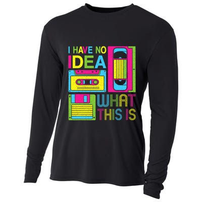 70s 80s 90s Outfit I Have No Idea What This Is Cooling Performance Long Sleeve Crew