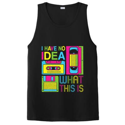 70s 80s 90s Outfit I Have No Idea What This Is PosiCharge Competitor Tank