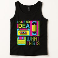 70s 80s 90s Outfit I Have No Idea What This Is Tank Top