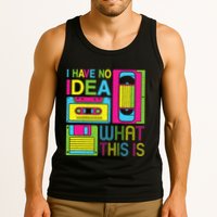 70s 80s 90s Outfit I Have No Idea What This Is Tank Top