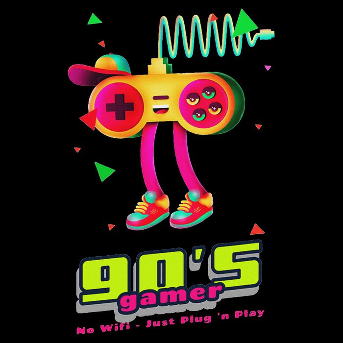 70s 80s 90s Arcade Video Game Old School Gamer Cooling Performance Crew T-Shirt