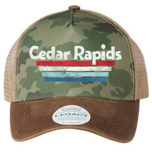 70s 80s Cedar Rapids Iowa Legacy Tie Dye Trucker Hat