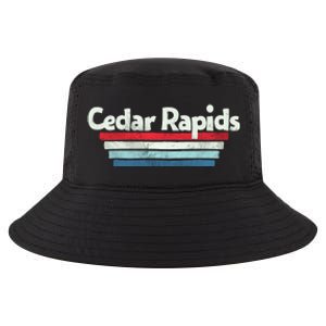 70s 80s Cedar Rapids Iowa Cool Comfort Performance Bucket Hat