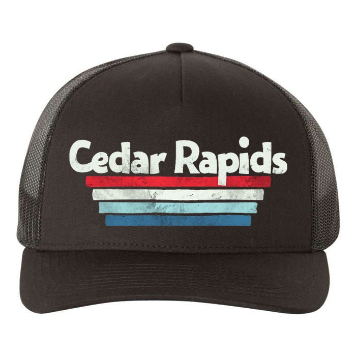 70s 80s Cedar Rapids Iowa Yupoong Adult 5-Panel Trucker Hat