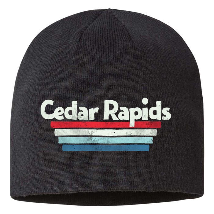 70s 80s Cedar Rapids Iowa Sustainable Beanie