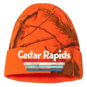 70s 80s Cedar Rapids Iowa Kati Licensed 12" Camo Beanie