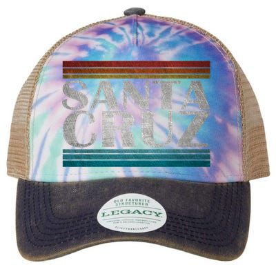 70s 80s Ca California Holiday Summer Santa Cruz Beach Sunset Gift Legacy Tie Dye Trucker Hat