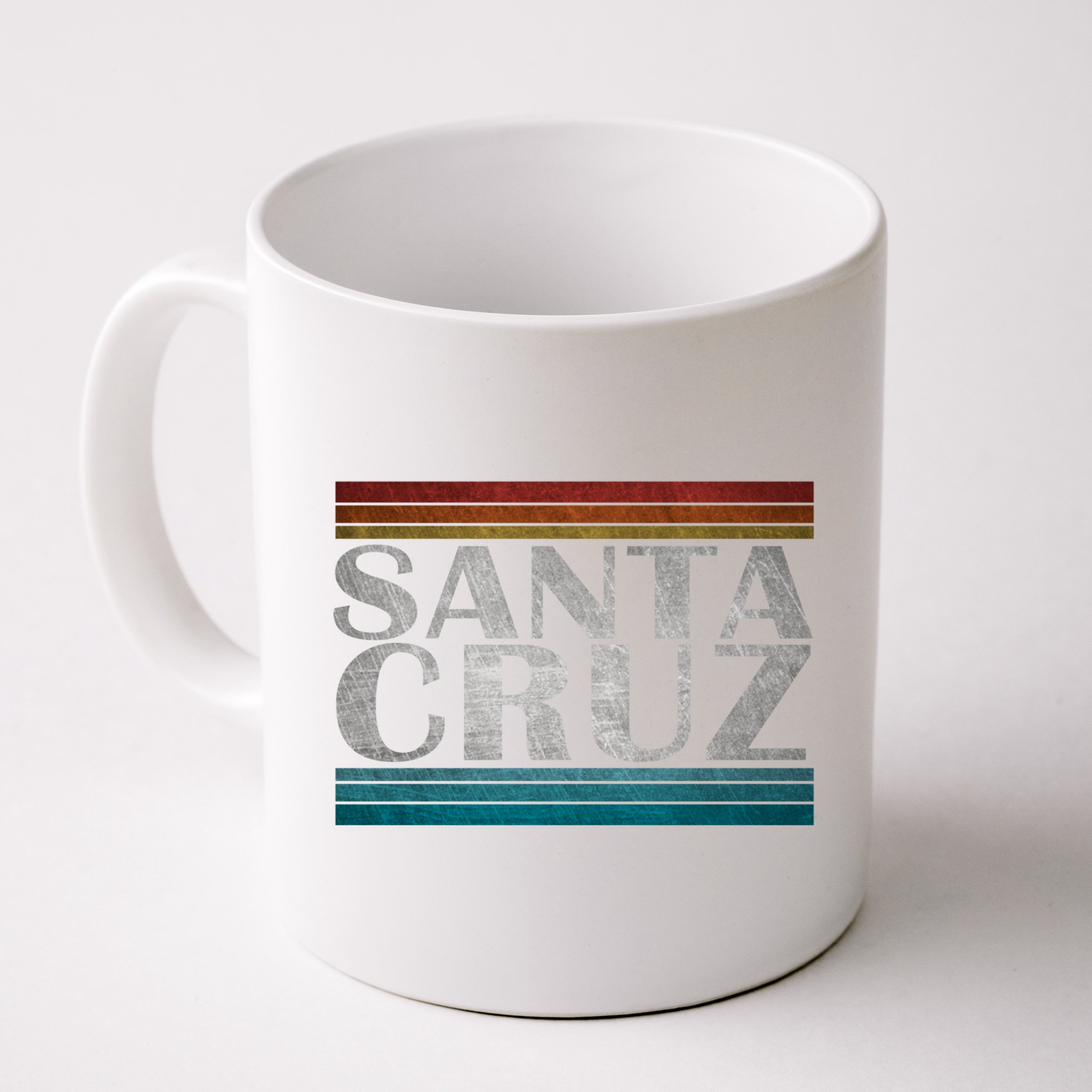 70s 80s Ca California Holiday Summer Santa Cruz Beach Sunset Gift Mug