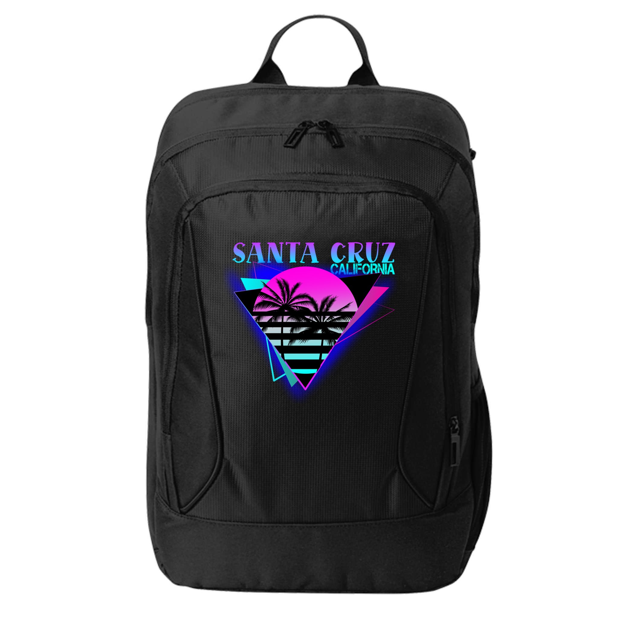 70er 80er In California City Santa Cruz Gift City Backpack