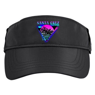 70er 80er In California City Santa Cruz Gift Adult Drive Performance Visor