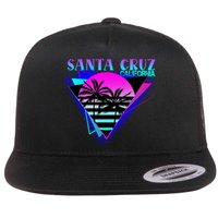 70er 80er In California City Santa Cruz Gift Flatbill Hat