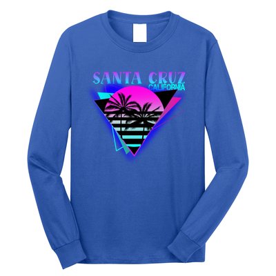 70er 80er In California City Santa Cruz Gift Long Sleeve Shirt