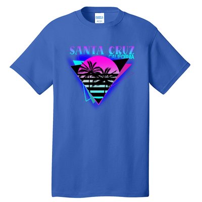 70er 80er In California City Santa Cruz Gift Tall T-Shirt