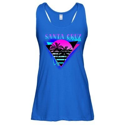 70er 80er In California City Santa Cruz Gift Ladies Essential Flowy Tank