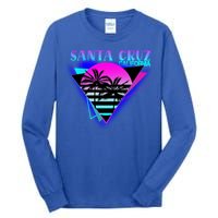 70er 80er In California City Santa Cruz Gift Tall Long Sleeve T-Shirt