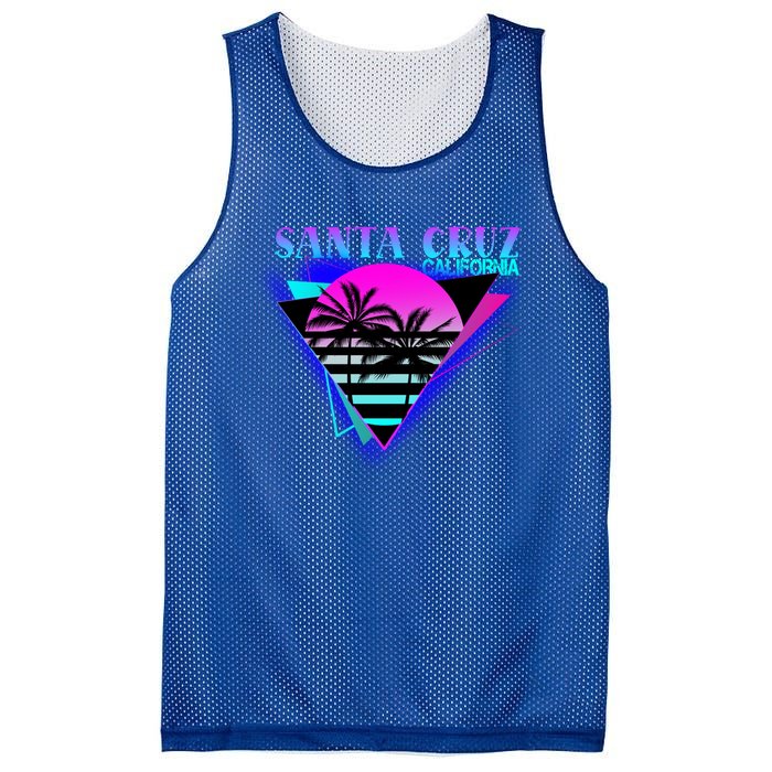 70er 80er In California City Santa Cruz Gift Mesh Reversible Basketball Jersey Tank