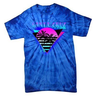 70er 80er In California City Santa Cruz Gift Tie-Dye T-Shirt