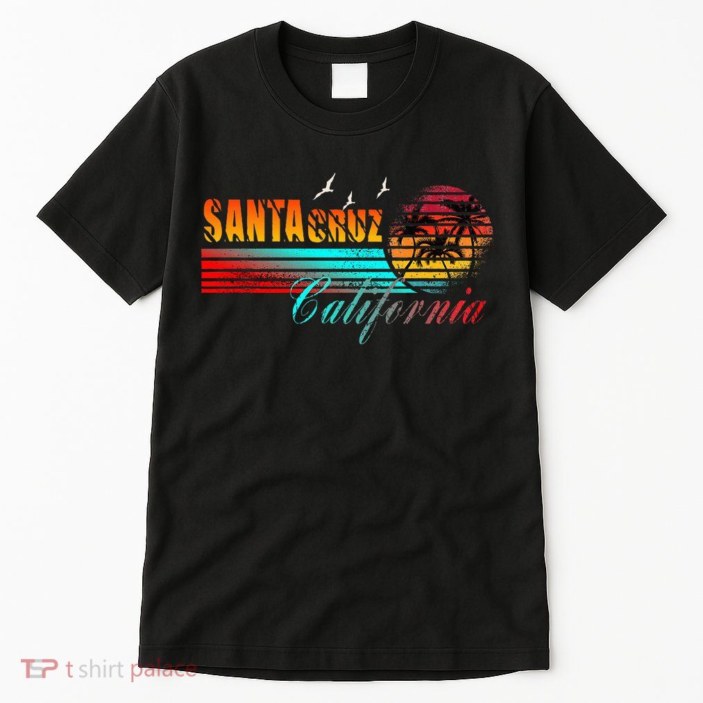 70s 80s In California City Santa Cruz Tall T-Shirt