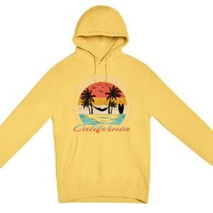 70s 80s In California City Santa Cruz Great Gift Premium Pullover Hoodie