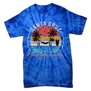 70s 80s In California City Santa Cruz Great Gift Tie-Dye T-Shirt