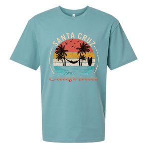 70s 80s In California City Santa Cruz Great Gift Sueded Cloud Jersey T-Shirt